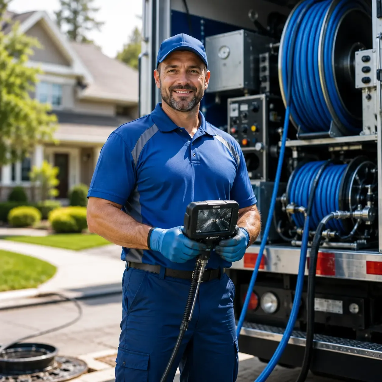 Local outdoor drain cleaning specialists in Trappe, MD